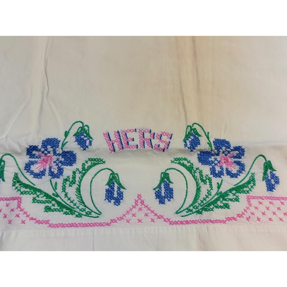Beautiful Embroidered Pillow Case set